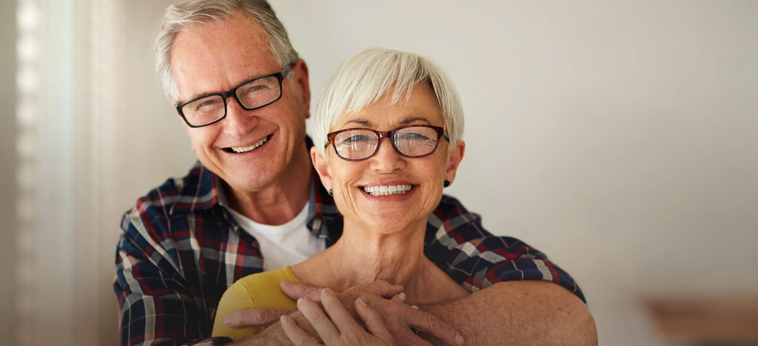 happy Assisted Living community couple