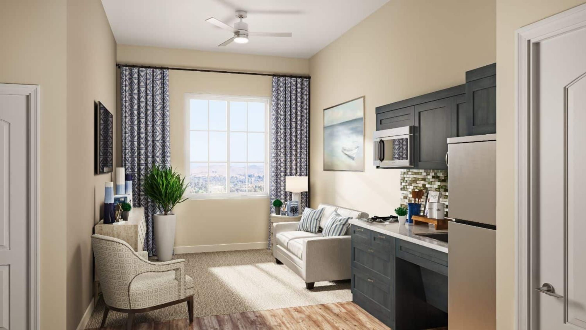 Varenita of Westlake Bella Vita senior living apartment floor plan